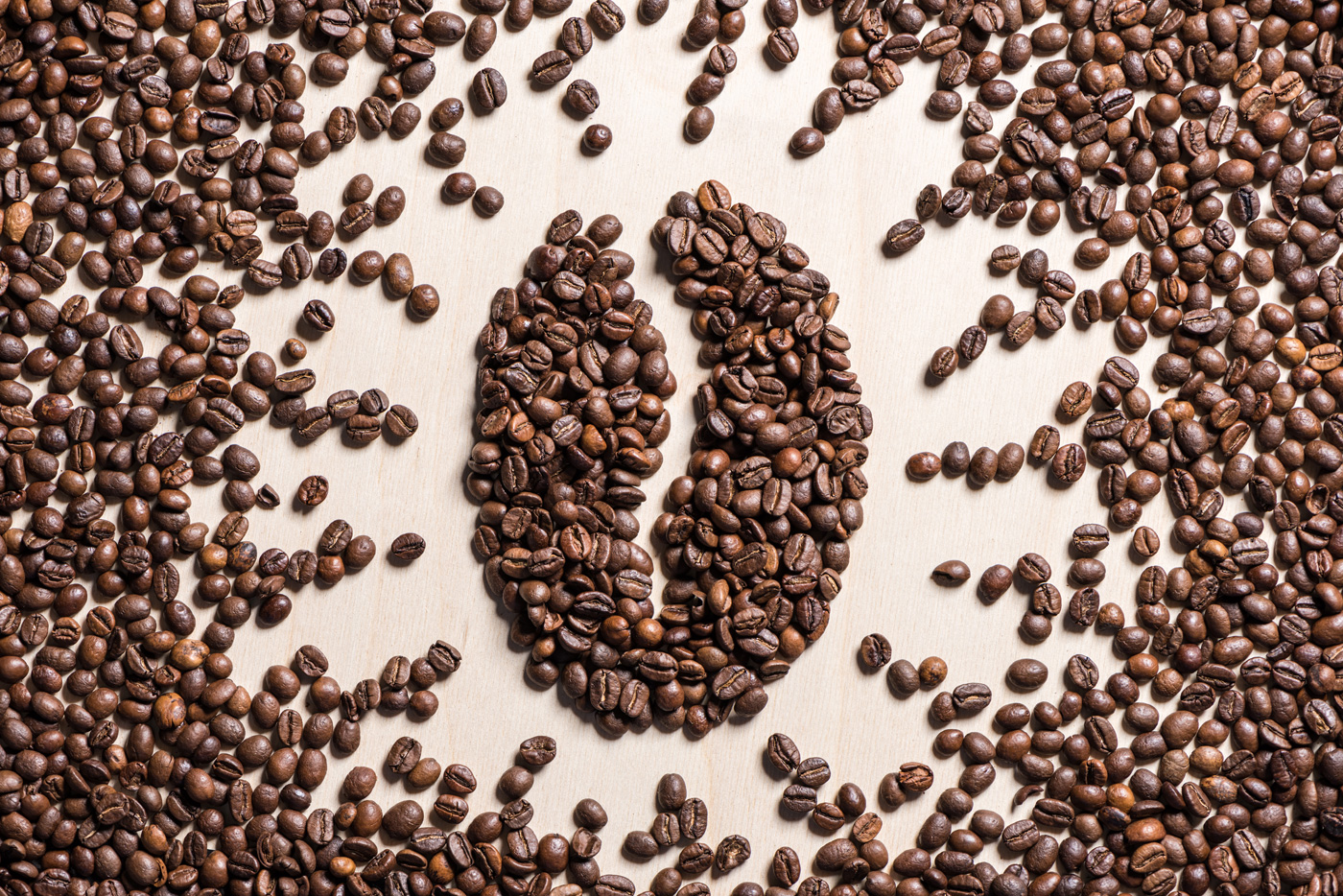 close-up-top-view-of-coffee-bean-symbol
